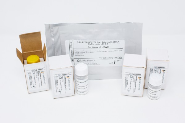 5 TEST EP-LMWH Anti-Xa Heparin QC Kit