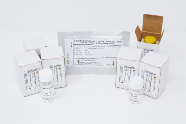 5 TEST EP-UFH Anti-Xa Heparin QC Kit