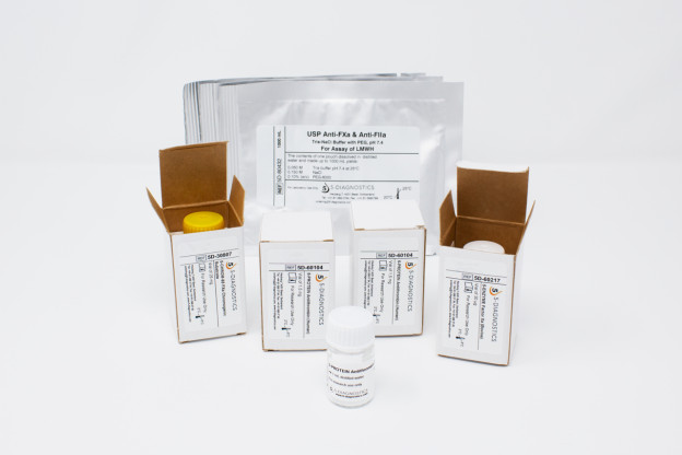 5 TEST USP-LMWH Anti-Xa Heparin QC Kit
