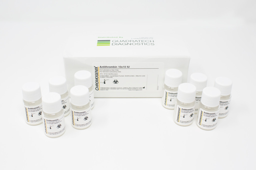 Antithrombin III (Human Purified Protein) 10x10 IU Quadratech Diagnostics