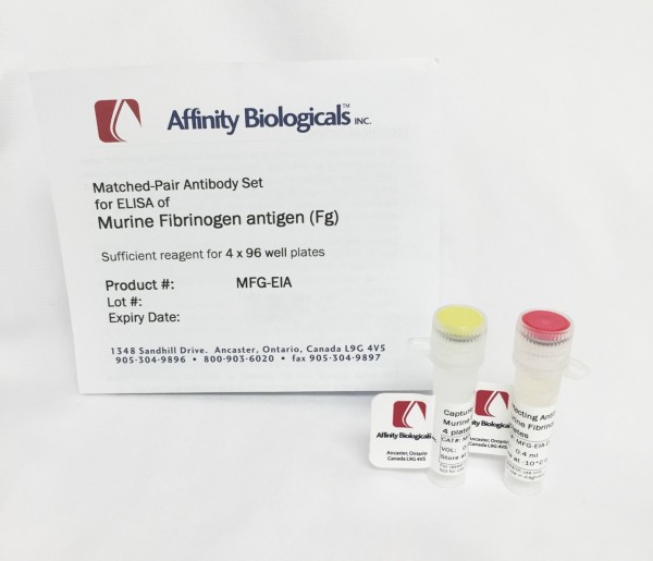 Murine Fibrinogen – Paired Antibody Set for ELISA