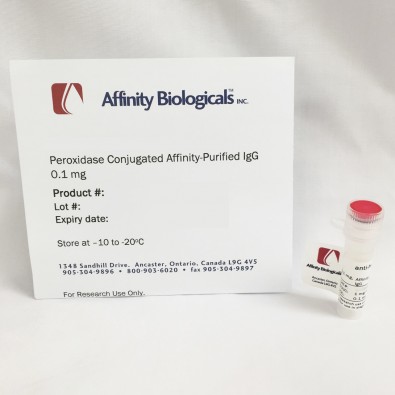 Anti-human fibrinogen Sheep, affinity purified, peroxidase conjugated IgG