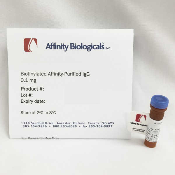 Anti-Human Factor VII (FVII) Sheep, affinity purified IgG-BIOTIN conjugate