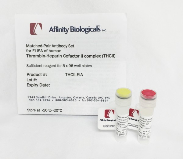 Thrombin-Heparin Cofactor II Complex – Paired Antibody Set for ELISA