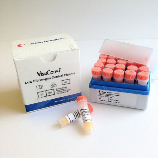 VisuCon-F Low Fibrinogen Control Plasma – Frozen (Terms A & B)