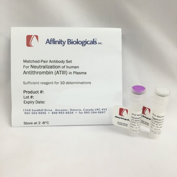 Antithrombin – neutralization set for ATIII