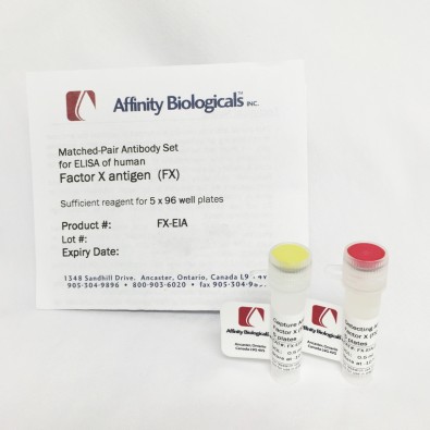 Factor X – Paired Antibody Set for ELISA