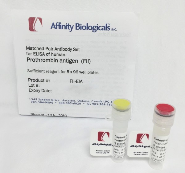 Prothrombin – Paired Antibody Set for ELISA