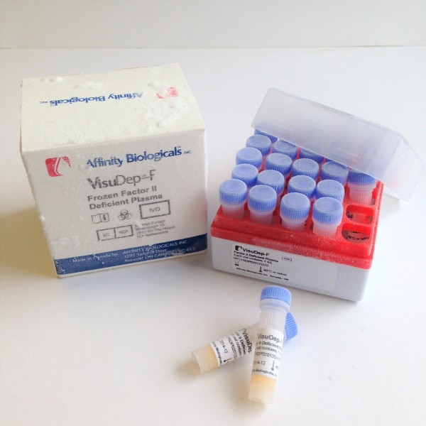 VisuDep-F Frozen Factor II Deficient Plasma (Special Terms Apply*)