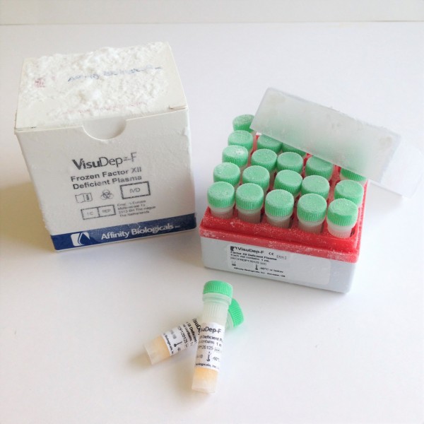 VisuDep-F Frozen Factor XII Deficient Plasma (Special Terms Apply*)