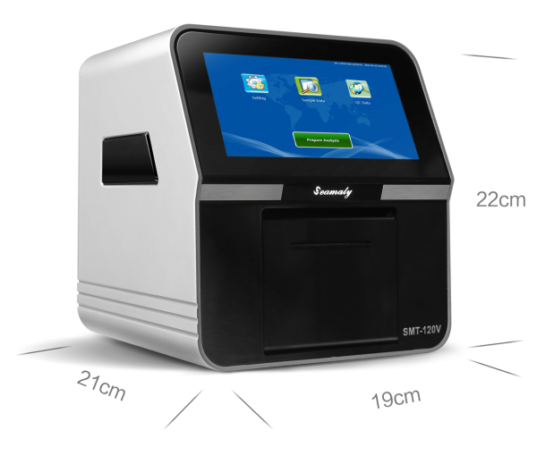 SMT-120V Fully Automated Veterinary Biochemistry Analyser for Animal Health Diagnosis