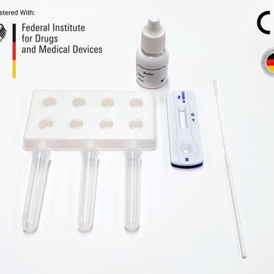 COVID-19 Rapid Antigen Test (CE Marked 15min Nasal Swab) 10 Test Kit