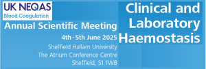 UK NEQAS Blood Coagulation Annual Scientific Meeting